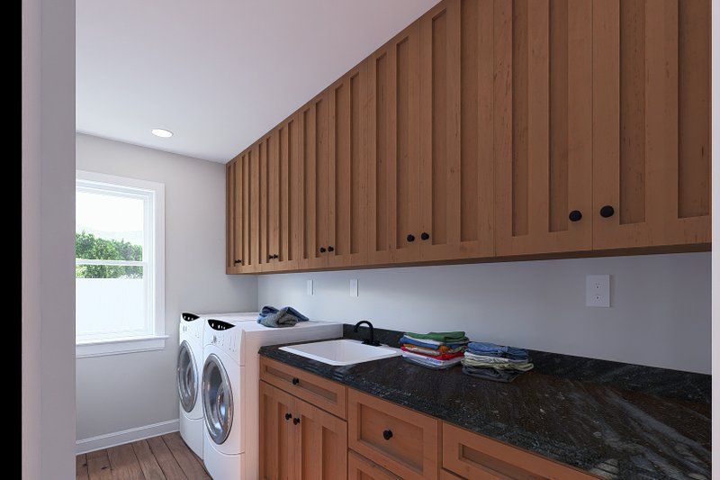 House Design - Interior - Laundry for Ranch House Plan #1060-222 - 3 bed, 2.5 bath