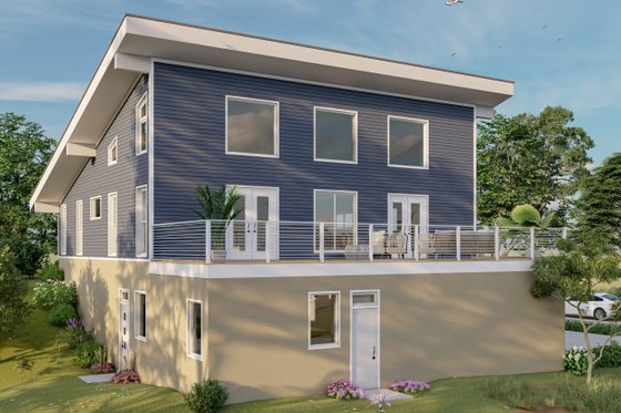 Exterior - Other Elevation 1 for Beach House Plan #932-1095 - 4 bed, 3 bath