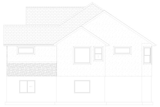 Exterior - Other Elevation for European House Plan #1060-468 - 2 bed, 2 bath