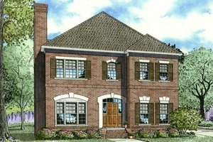 Traditional Exterior - Front Elevation Plan #17-2286