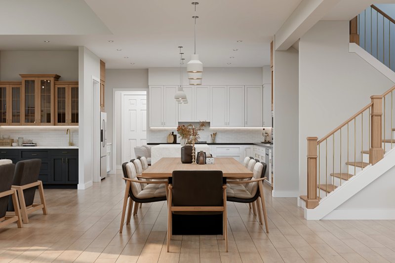 Home Plan - Interior - Dining Room 1 for Farmhouse House Plan #1089-71 - 4 bed, 3.5 bath