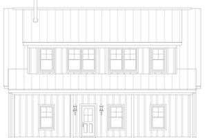Exterior - Other Elevation for Country House Plan #932-624 - 1 bed, 1 bath