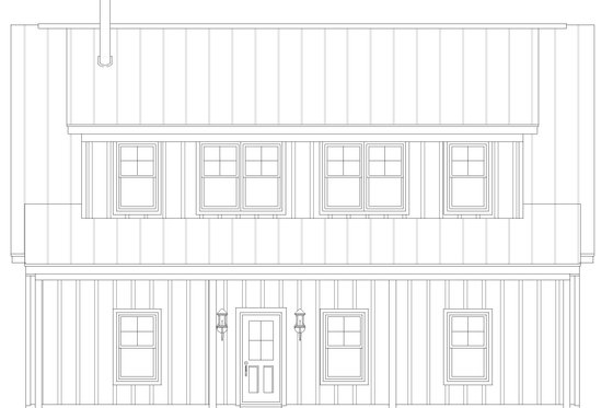 Exterior - Other Elevation for Country House Plan #932-624 - 1 bed, 1 bath