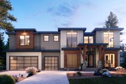 Contemporary Style House Plan - 5 Beds 5.5 Baths 5156 Sq/Ft Plan #1066-104 