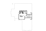 Cottage Style House Plan - 2 Beds 3 Baths 1561 Sq/Ft Plan #78-198 Floor 