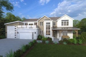 Traditional Exterior - Front Elevation Plan #1111-14