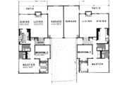 Modern Style House Plan - 2 Beds 1.5 Baths 1994 Sq/Ft Plan #303-215 