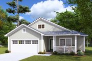 Cottage Style House Plan - 3 Beds 2 Baths 1521 Sq/Ft Plan #513-2256 