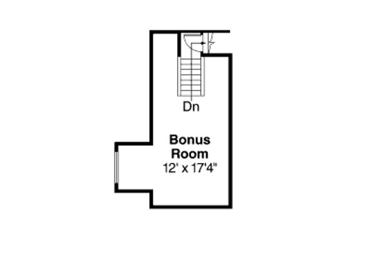 Floor Plan - Other Floor for Mediterranean House Plan #124-649 - 3 bed, 2.5 bath