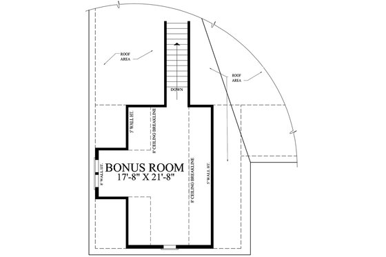 Floor Plan - Other Floor for Cottage House Plan #137-403 - 3 bed, 2.5 bath