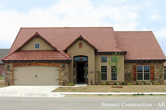 Exterior - Front Elevation 4 for Traditional House Plan #17-226 - 3 bed, 2 bath