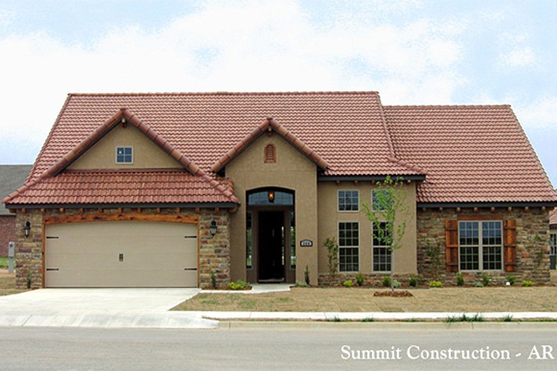 House Blueprint - Exterior - Front Elevation 4 for Traditional House Plan #17-226 - 3 bed, 2 bath