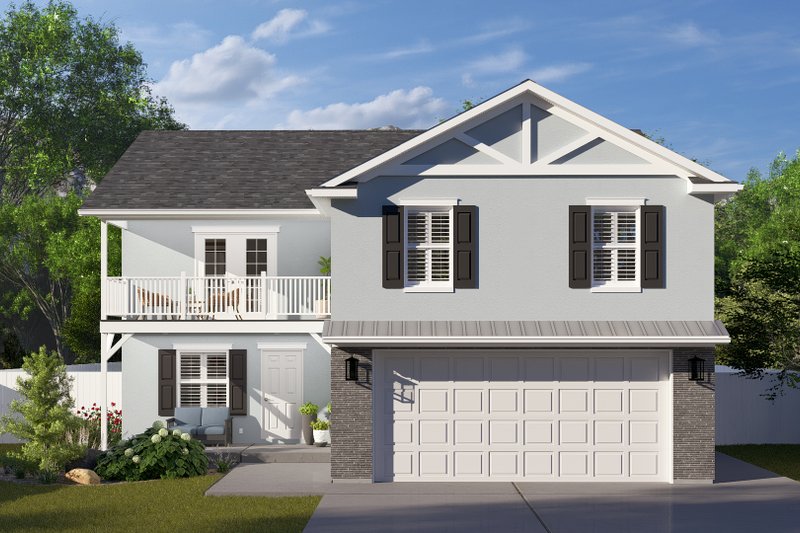 Home Plan - Craftsman Exterior - Front Elevation Plan #1060-263