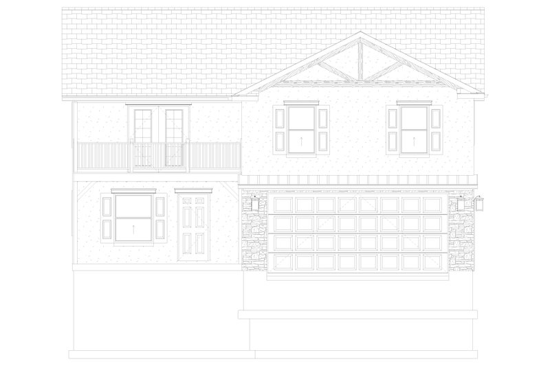 Home Plan - Exterior - Front Elevation 5 for Craftsman House Plan #1060-263 - 4 bed, 2.5 bath