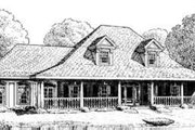 Southern Style House Plan - 4 Beds 3 Baths 3306 Sq/Ft Plan #410-182 