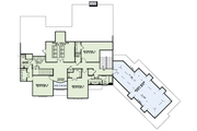 European Style House Plan - 4 Beds 3.5 Baths 4378 Sq/Ft Plan #17-3328 