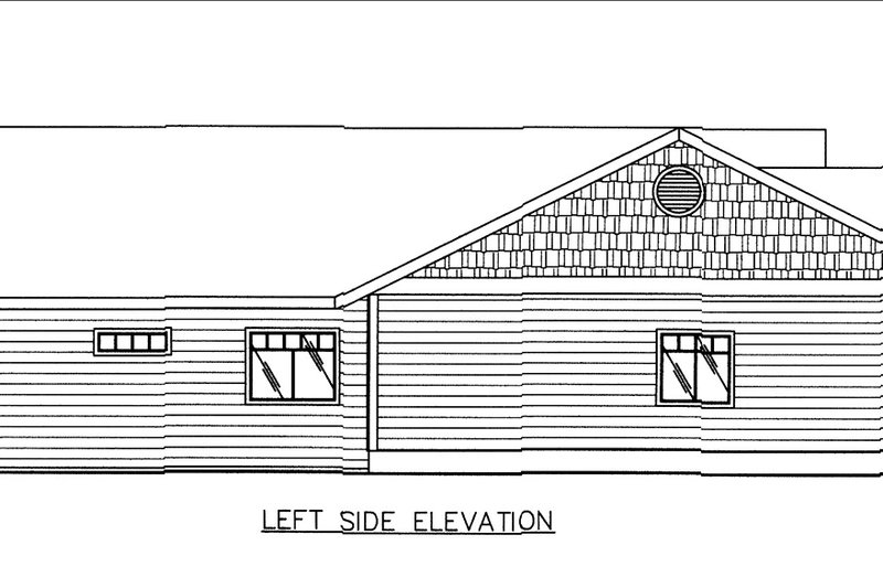 Dream House Plan - Left Side