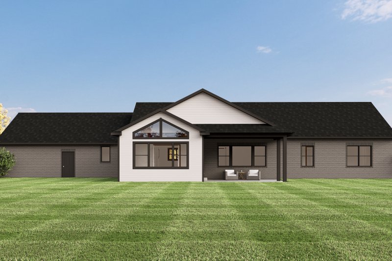 Home Plan - Exterior - Rear Elevation for Craftsman House Plan #1064-131 - 3 bed, 2.5 bath