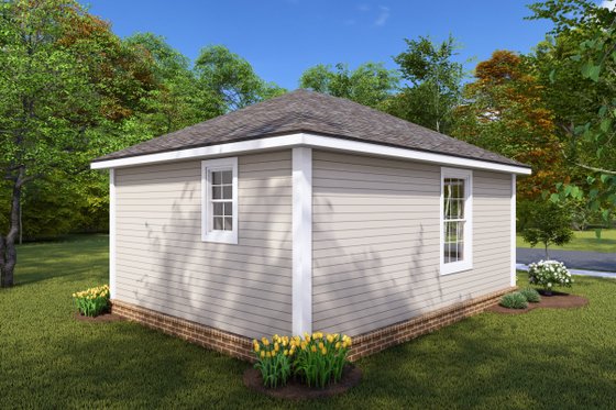 Exterior - Other Elevation for Cottage House Plan #513-2242 - 1 bed, 1 bath