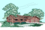 Ranch Style House Plan - 3 Beds 2 Baths 1952 Sq/Ft Plan #60-440 