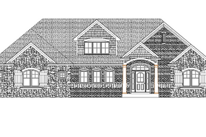 Traditional Exterior - Front Elevation Plan #49-241