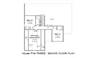 Farmhouse Style House Plan - 3 Beds 2.5 Baths 1969 Sq/Ft Plan #513-2352 Floor 