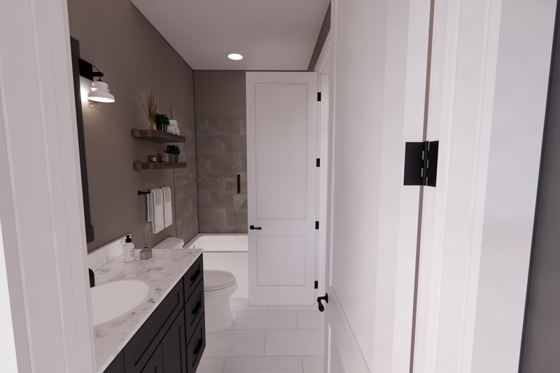 Dream House Plan - Interior - Bathroom for Traditional House Plan #51-1323 - 4 bed, 3 bath
