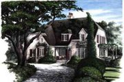 European Style House Plan - 4 Beds 3.5 Baths 2757 Sq/Ft Plan #137-168 