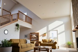 Interior - Family Room for Cottage House Plan #1118-3 - 4 bed, 3.5 bath