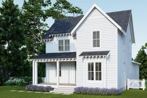 Farmhouse Exterior - Front Elevation Plan #461-92