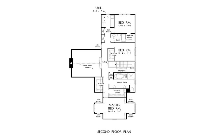 Traditional Style House Plan - 3 Beds 2.5 Baths 2653 Sq/Ft Plan #929 ...