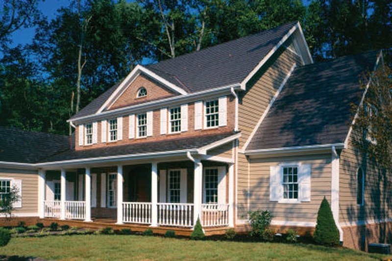 House Plan Design - Exterior - Other Elevation for Colonial House Plan #429-21 - 4 bed, 3.5 bath