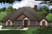 Traditional Style House Plan - 3 Beds 2.5 Baths 2674 Sq/Ft Plan #84-377 