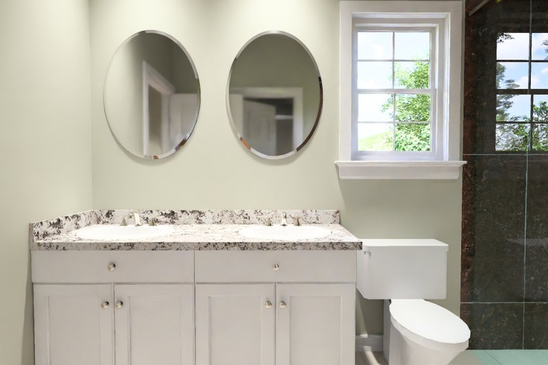 House Blueprint - Interior - Master Bathroom for Cottage House Plan #513-2438 - 3 bed, 2 bath