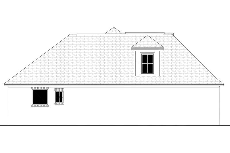 Dream House Plan - Exterior - Other Elevation 1 for European House Plan #430-89 - 3 bed, 2 bath