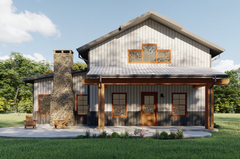 Home Plan - Farmhouse Exterior - Front Elevation Plan #1092-5