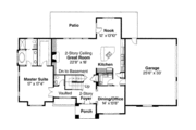 European Style House Plan - 3 Beds 2.5 Baths 2571 Sq/Ft Plan #124-209 