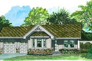 Traditional Style House Plan - 1 Beds 1 Baths 794 Sq/Ft Plan #47-637 