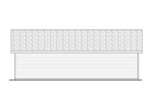 Exterior - Other Elevation for Traditional House Plan #124-1175, 0 bath