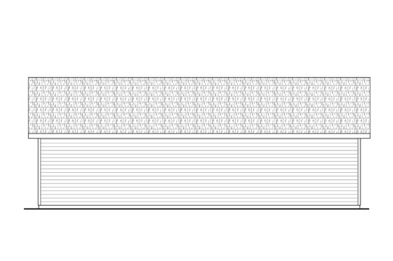 Exterior - Other Elevation for Traditional House Plan #124-1175, 0 bath