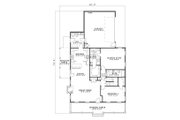 Country Style House Plan - 2 Beds 2 Baths 1712 Sq/Ft Plan #17-2181 