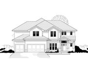 Traditional Style House Plan - 4 Beds 3.5 Baths 3340 Sq/Ft Plan #67-876 