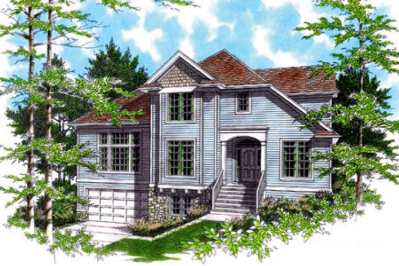 Home Plan - Exterior - Other Elevation for Traditional House Plan #48-327 - 3 bed, 2.5 bath