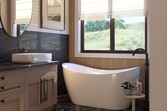 Interior - Bathroom 1 for Barndominium House Plan #455-324 - 3 bed, 3.5 bath