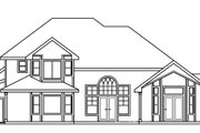 Traditional Style House Plan - 3 Beds 2.5 Baths 2609 Sq/Ft Plan #124-483 