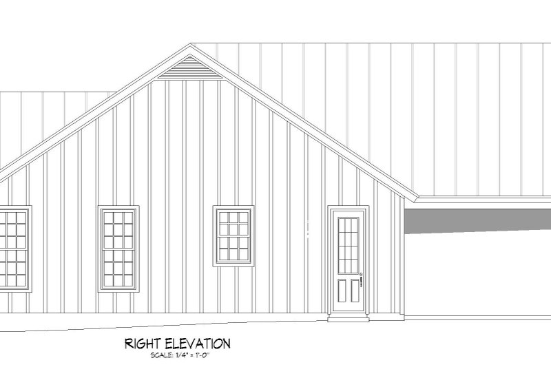 House Plan Design - Exterior - Other Elevation 1 for Country House Plan #932-424 - 2 bed, 2 bath