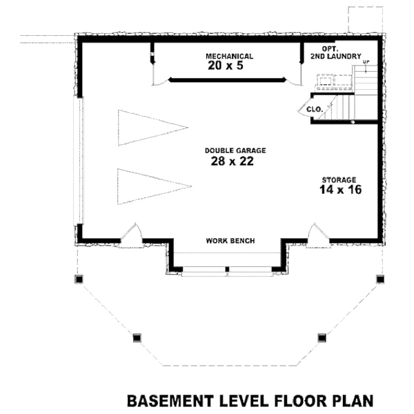 Floor Plan - Lower Floor Plan #81-13783