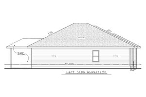 Exterior - Other Elevation for Traditional House Plan #20-2350 - 3 bed, 2 bath