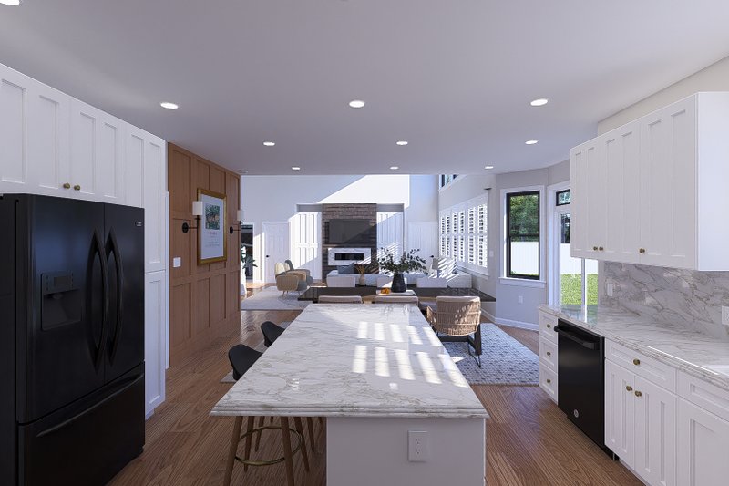 Dream House Plan - Interior - Kitchen 1 for Traditional House Plan #1060-288 - 4 bed, 2.5 bath