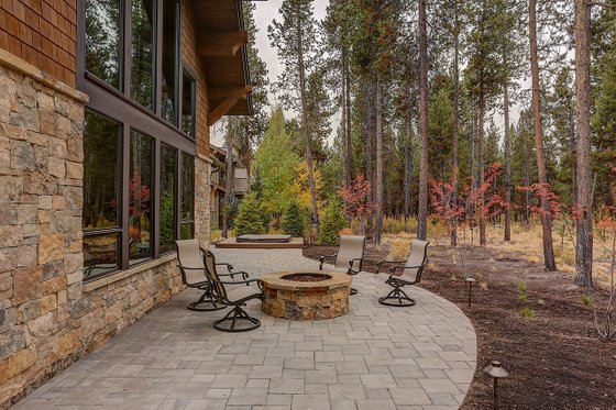 Exterior - Rear Elevation 4 for Craftsman House Plan #892-28 - 4 bed, 5.5 bath